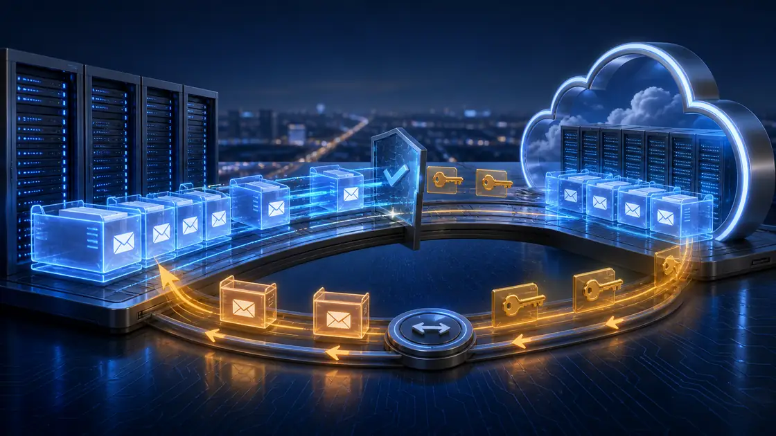Di chuyển mailbox trong Exchange Hybrid: batch migration, quyền ủy quyền và rollback